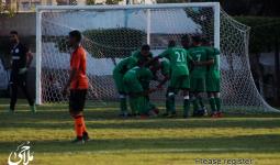 فرحة لاعبين خدمات رفح