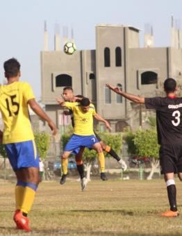 من لقاء اتحاد خان يونس وشباب جباليا