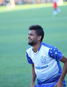 حسرة لاعب شباب رفح وليد أبو دان بالتعادل