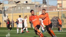 احتفال محمد أبو عودة بهدفه