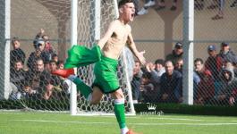 احتفال بدر موسى بالهدف