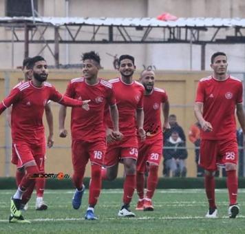 لاعبي أهلي غزة