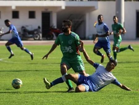 جانب من مباراة اتحاد الشجاعية وشباب رفح.jpeg