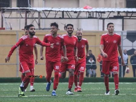 لاعبي أهلي غزة