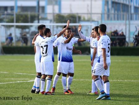 لاعبي شباب رفح، تصوير سمير فوجو